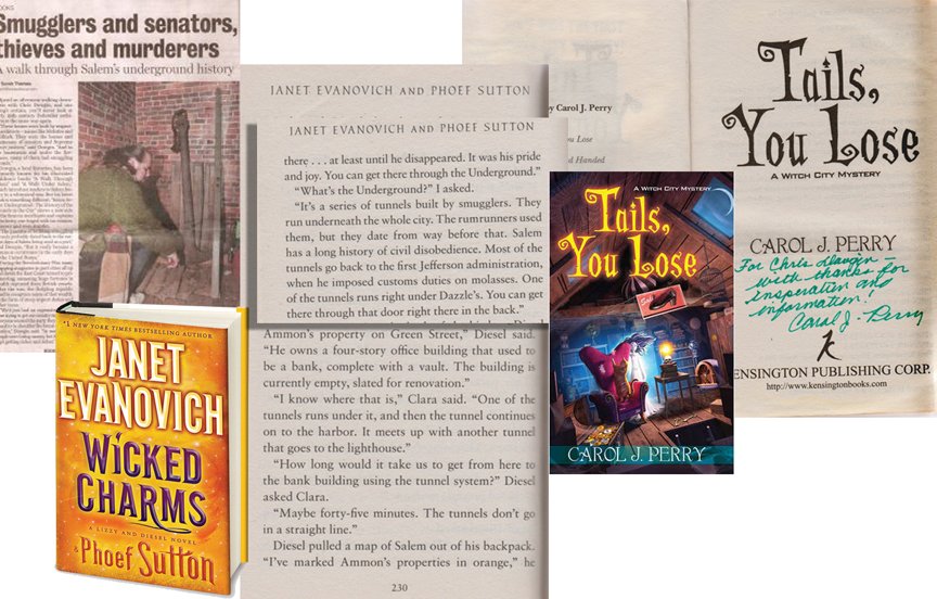 Books that used Chris Dowgin's books for research.